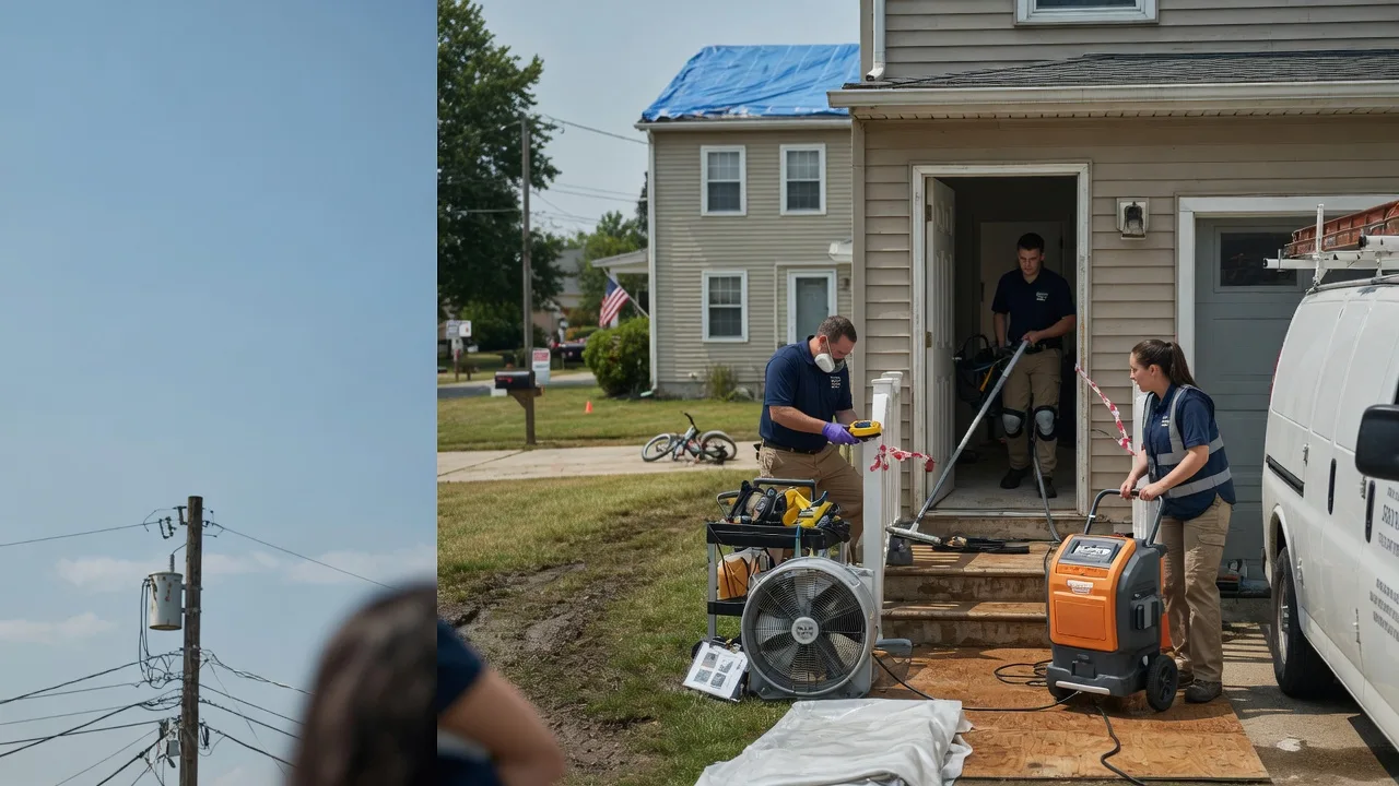 Water Damage Repair in Waltonville, IL near me